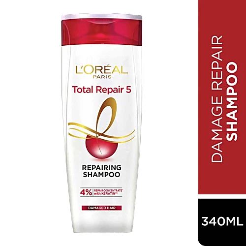 LOREAL Paris Total Repair 5 Repairing Shampoo (340 ml)