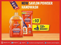 Savlon Hand Wash Powder Rs 10/-