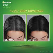Garnier Black Naturals Oil Enriched Creme Hair Colour - Black Shade 0.2 - 20g + 20ml