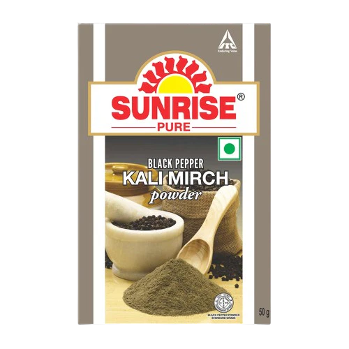 Sunrise Kali Mirch / Black Pepper Powder - 10 g Pouch