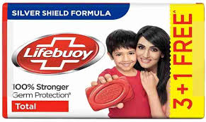 Lifebuoy Soap 125g (4 pics set ) 1 pice   25/-