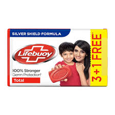 Lifebuoy Soap 125g (4 pics set ) 1 pice   25/-