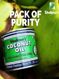 Shalimar Coconut Hair Oil  500ml (Tin)
